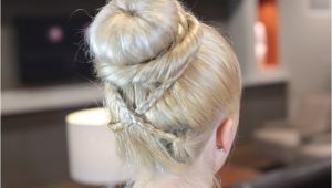 Cute sock Bun Hairstyles sock Bun Curls