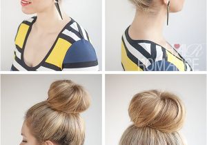 Cute sock Bun Hairstyles sock Bun Hairstyles for Long Hair