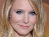 Cute Summer Hairstyles for Medium Length Hair Kristen Bell Cute Layered Shoulder Length Haircut for