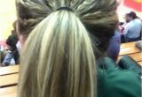 Cute Volleyball Hairstyles Tiny Multiple Braids Tied Into A Ponytail