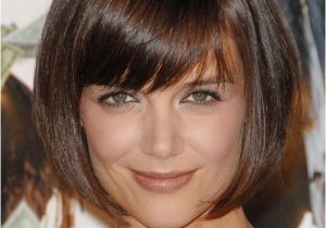 Cutest Bob Haircuts Cute Short Bob Hairstyle From Katie Holmes Hairstyles Weekly