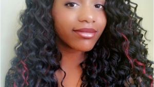 Deep Wave Braids Hairstyles 40 Crochet Braids with Human Hair