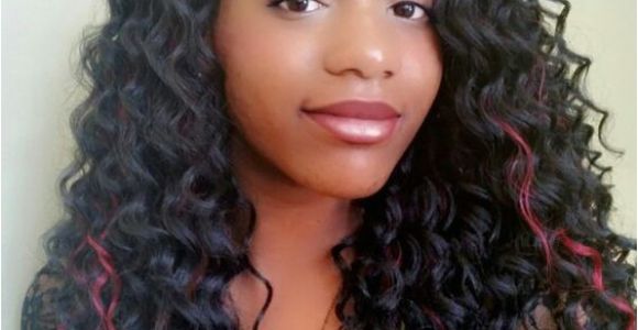 Deep Wave Braids Hairstyles 40 Crochet Braids with Human Hair