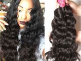 Deep Wave Hairstyles for Black Women 2018 ç Nadula Cheap Peruvian Virgin Hair 4 Bundles Natural Wave