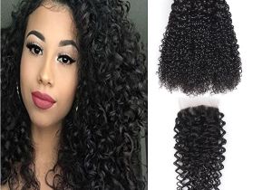 Deep Wave Hairstyles for Black Women Best Cheap Human Hair with Closure Brazilian Deep Wave Human