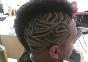 Design Haircuts for Black Men Fohawk Fade Mohawk Fade & Faux Hawk Haircut for Men