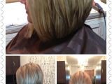 Diagonal forward Bob Haircut Red Diagonal forward Bob Haircut