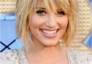 Dianna Agron Bob Haircut Deconstructed Bob Haircut with Bangs