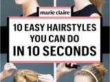Different Easy Hairstyles to Do at Home Easy Hairstyles for Short Hair to Do at Home