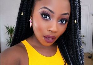 Different Hairstyles for Box Braids 50 Exquisite Box Braids Hairstyles that Really Impress