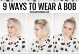 Different Ways to Style A Bob Haircut 9 Ways to Wear A Bob Hair Romance