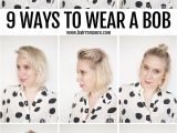 Different Ways to Style A Bob Haircut 9 Ways to Wear A Bob Hair Romance