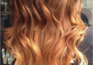 Dip Dye Hairstyles Brown and Blonde Dip Dye Curls Hair