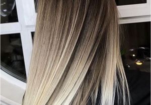 Dip Dye Hairstyles Brown and Blonde From the Hippy Dip Dye Trend Ombré Balayage Hairstyles for Medium