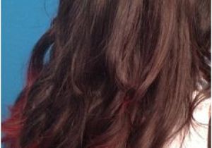 Dip Dye Hairstyles Pinterest Red Dip Dye and Waterfall Braid Hair In 2018 Pinterest