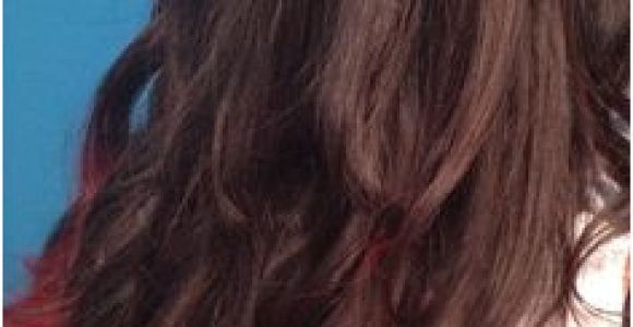 Dip Dye Hairstyles Pinterest Red Dip Dye and Waterfall Braid Hair In 2018 Pinterest