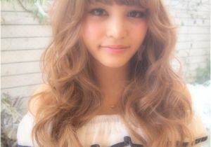 Dip Dye Hairstyles with Fringe soft Curls â¡ Hair Nails & Hair Pinterest