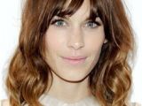 Dip Dye Hairstyles with Fringe Wavy Lob with Bangs Google Search Long Bobs