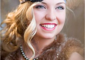 Diy 20 S Hairstyles New Years Eve 1920s Flapper Headpiece Great Gatsby Headband Art