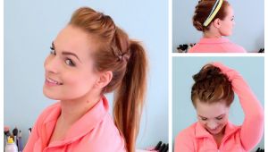 Diy athletic Hairstyles 3 Workout Ready Hairstyles Diy Headband