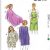 Diy Haircut Cape Kwik Sew Sewing Pattern 3047 Uni Sizes S L Chest 34 44" Smocks