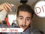 Diy Haircut Men Diy Sea Salt Spray Voluminous & Beachy Hair