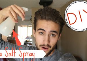 Diy Haircut Men Diy Sea Salt Spray Voluminous & Beachy Hair