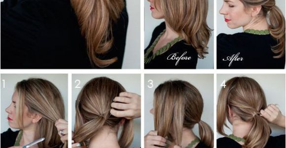 Diy Haircut Using Ponytail 10 Ponytail Tutorials for Hot Summer Hair