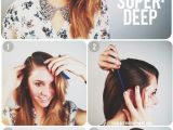 Diy Hairstyles and Makeup Heavy Side Part Hair Pinterest