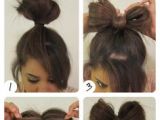 Diy Hairstyles Bow 473 Best Bow Hairstyle Images