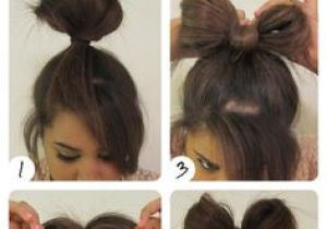 Diy Hairstyles Bow 473 Best Bow Hairstyle Images