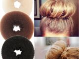 Diy Hairstyles Buns Plate Hair Donut Hair Bun Maker Roller Children Diy Magic Elastic