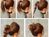 Diy Hairstyles Casual Super Easy Messy Bun In 5 Simple Steps Makeup Mania