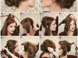 Diy Hairstyles for formal events How to Make A Fancy Bun Diy Hairstyle
