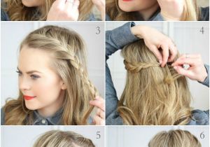 Diy Hairstyles for Open Hair 30 Step by Step Trendy Braided and Open Hairstyles for Young Girls