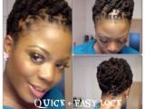 Diy Hairstyles for Short Dreads Simple and Quick Lock Hairstyle Using Coils