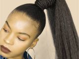 Diy Hairstyles Natural Hair Quick Amd Easy Natural Hair Ponytail Using $1 Braiding Hair Full