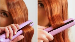 Diy Hairstyles with A Straightener Easy Flat Iron Waves Tutorial Hair Short to Medium
