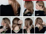 Diy Hairstyles with Steps Twisted Ponytail Tutorial