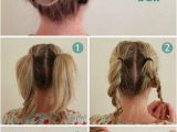 Diy Updo Hairstyles for Medium Length Hair 26 Lazy Girl Hairstyling Hacks Hair Inspiration Pinterest