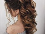 Down Hairstyles 2019 10 Pretty Messy Updos for Long Hair Updo Hairstyles 2019