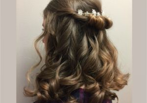 Down Hairstyles for A Party Twists and Curls Pretty Down Style for Wedding Prom or Othe…