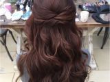 Down Hairstyles for A Wedding Guest Wedding Hair Half Up Half Down Wedding Day