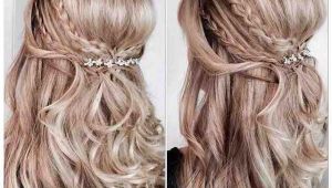 Down Hairstyles for Confirmation Double Pleat Half Up ÐÑÐ¸ÑÐµÑÐºÐ¸