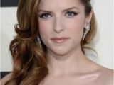 Down Hairstyles for One Shoulder Dresses Anna Kendrick Beautiful People