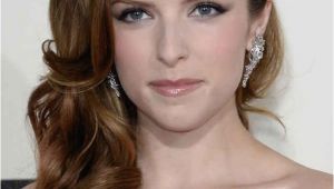 Down Hairstyles for One Shoulder Dresses Anna Kendrick Beautiful People