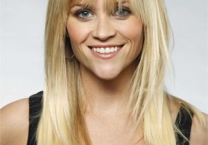 Down Hairstyles with Bangs Reese witherspoon One Of Hollywood S Most Cheerful and Down to