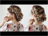 Down Hairstyles Youtube How to Loose Braided Updo Kayleymelissa