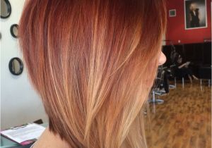 Dramatic Bob Haircut Dramatic Inverted Bob with Red Ombre Gorg