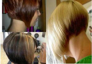 Dramatic Bob Haircuts Dramatic A Line Bob Back View